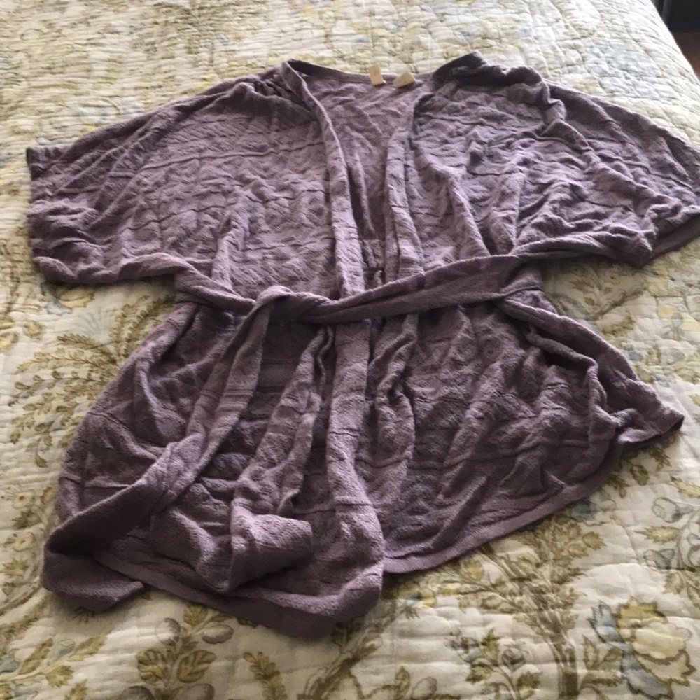 Anthropologie Moth Wrap Top XS